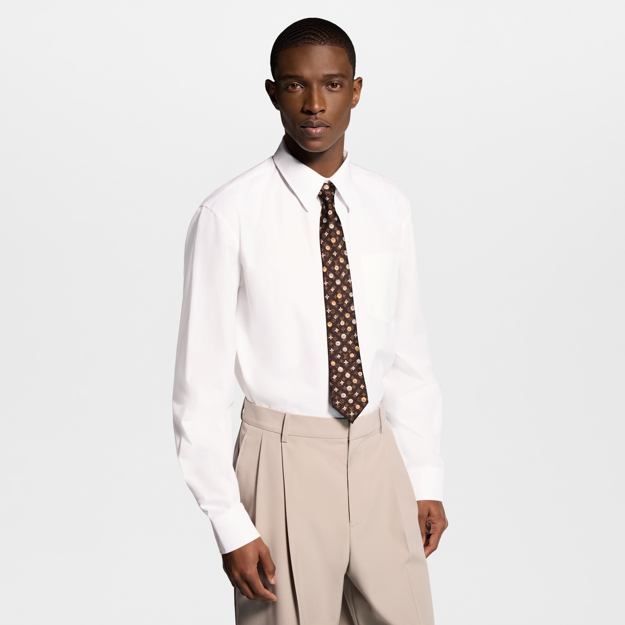 Monogram Flower Tie S00 - Men - Accessories | LOUIS VUITTON ®